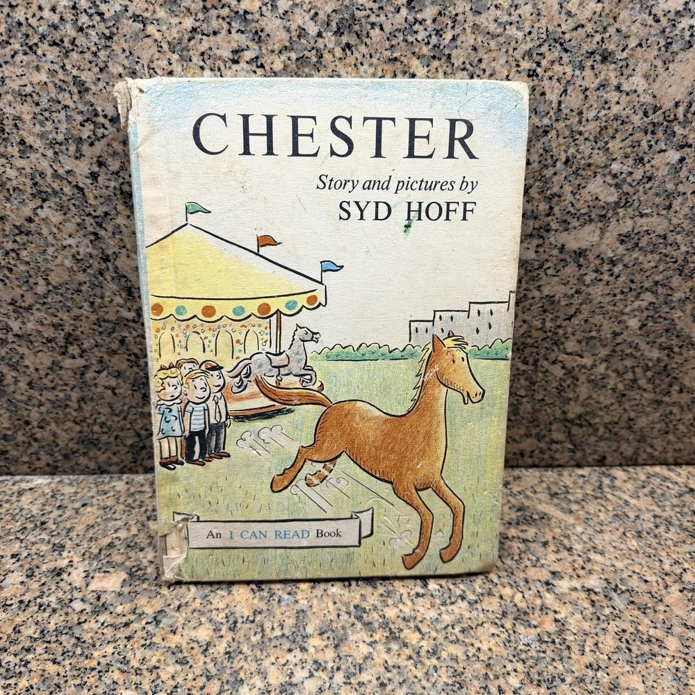 Vintage 1961 Chester Syd Hoff Harper & Row I Can Read HC Horse Kids Book